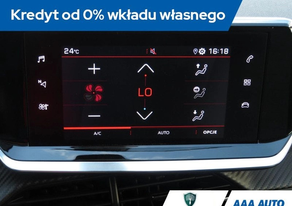 Peugeot 2008 cena 87000 przebieg: 56119, rok produkcji 2021 z Końskie małe 211